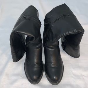 Black Leather Boots